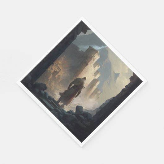 Mountain Town Siege Serviette (Ecke)