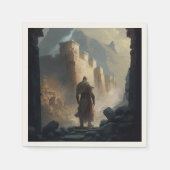 Mountain Town Siege Serviette (Vorderseite)