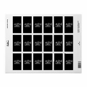 Mountain Trail Bikes - Radfahrer Rad fahren Adressaufkleber (Vorne)