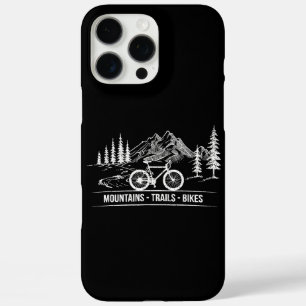 Mountain Trail Bikes - Radfahrer Rad fahren iPhone 16 Pro Max Hülle