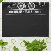Mountain Trail Bikes - Radfahrer Rad fahren Geschirrtuch (Gefaltet)