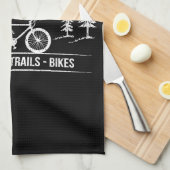 Mountain Trail Bikes - Radfahrer Rad fahren Geschirrtuch (Viertel Falte)