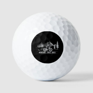 Mountain Trail Bikes - Radfahrer Rad fahren Golfball