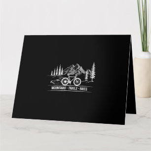 Mountain Trail Bikes - Radfahrer Rad fahren Karte