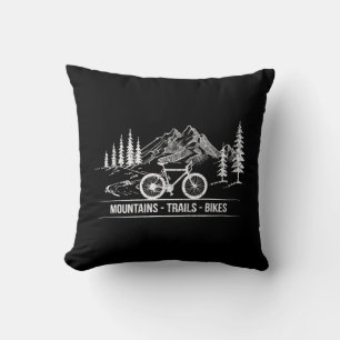Mountain Trail Bikes - Radfahrer Rad fahren Kissen