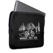 Mountain Trail Bikes - Radfahrer Rad fahren Laptopschutzhülle (Vorne Rechts)