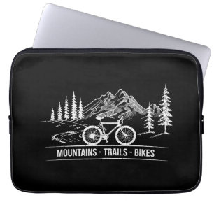 Mountain Trail Bikes - Radfahrer Rad fahren Laptopschutzhülle