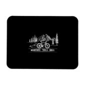 Mountain Trail Bikes - Radfahrer Rad fahren Magnet (Horizontal)