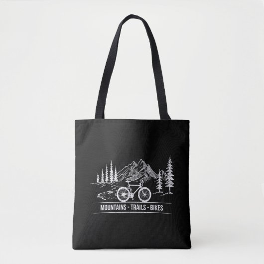 Mountain Trail Bikes - Radfahrer Rad fahren Tasche (Vorderseite)