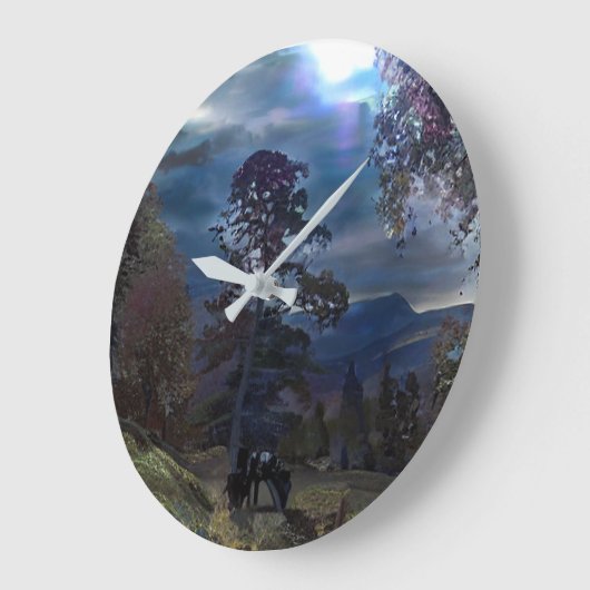 MOUNTAIN TRAIL GROßE WANDUHR (Winkel)