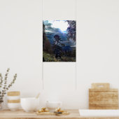 MOUNTAIN TRAIL POSTER (Küche)