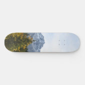 Mountain Tree Bliss #1 #cabin #decor #wall #art Skateboard (Horizontal)