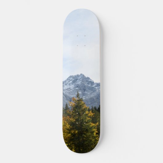 Mountain Tree Bliss #1 #cabin #decor #wall #art Skateboard (Vorderseite)