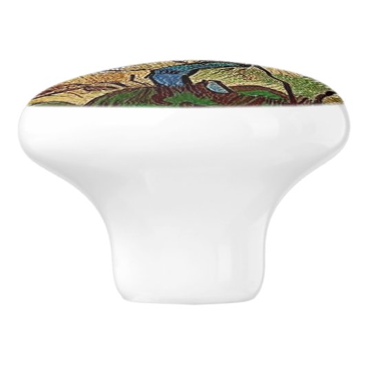  MOUNTAIN  TREE KERAMIKKNAUF (Seitenansicht)