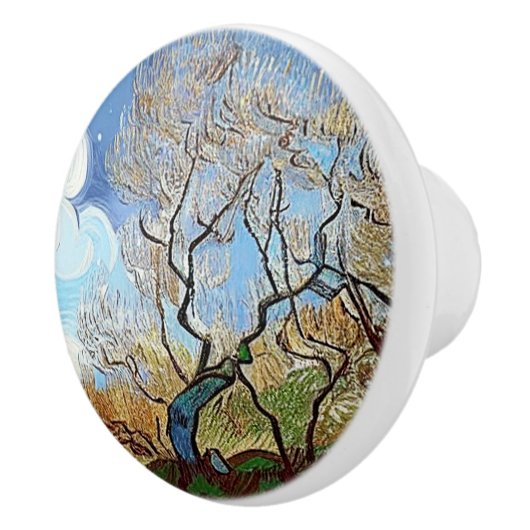  MOUNTAIN  TREE KERAMIKKNAUF (Rechts)