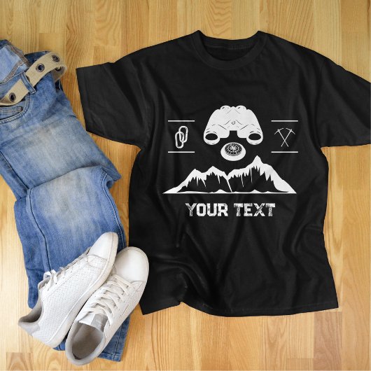 Mountain Trip Liebhaber, Custom Camping Liebhaber T-Shirt