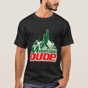Mountain-Typ beim Wandern lustige Berggrafik T-Shirt