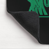Mountain Typ Lustiger Bigfoot Sasquatch Rock On Hi Mousepad (Ecke)