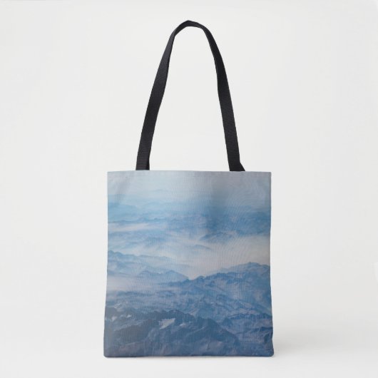 MOUNTAIN UNDER BLUE SKY AT DAYTIME TASCHE (Vorderseite)
