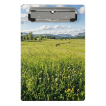 Mountain View Green Valley Szenen-Clipboard