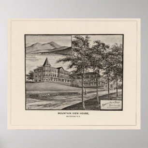 Mountain View Haus, Whitefield, NH Poster