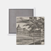 Mountain View House, Whitefield, NH Magnet (Vorderseite/Rückseite)