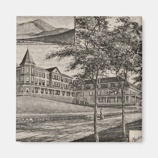 Mountain View House, Whitefield, NH Magnet (Vorne)