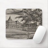 Mountain View House, Whitefield, NH Mousepad (Mit Mouse)
