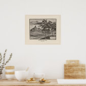 Mountain View House, Whitefield, NH Poster (Küche)