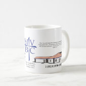 Mountain View Kaffee-Tasse Kaffeetasse (VorderseiteRechts)