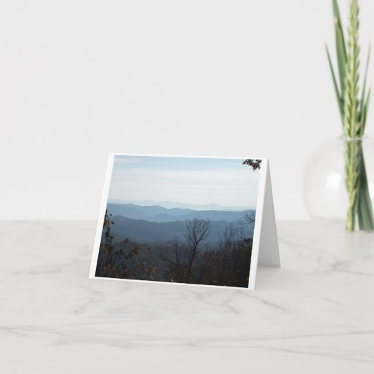 Mountain View Note Cards Karte (Vorderseite)