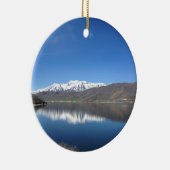 Mountain View Park City Utah Keramik Ornament (Rechts)