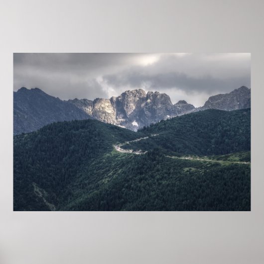 Mountain View Poster (Vorne)