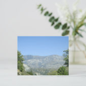 Mountain View Postkarte! Postkarte (Stehend Vorderseite)