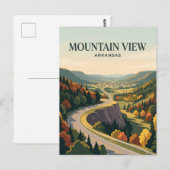 Mountain View USA wird zu Postkarte (Vorne/Hinten)