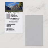 Mountain View Visitenkarte (Vorne/Hinten)