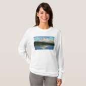 Mountain View von verlorenem See T-Shirt (Vorne ganz)
