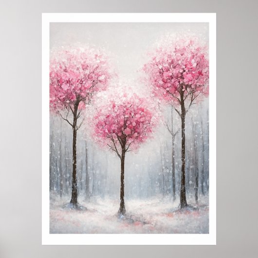 Mountain Wall Art Poster – Home Decor (Vorne)