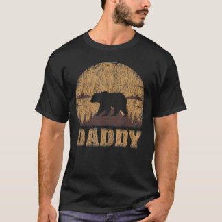 Mountain Wanderbär Vintag Daddy Bären Camping T-Shirt