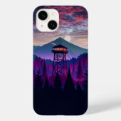 Mountain Watchtower Landschaftlich Phone Case 2 (Rückseite)
