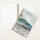 Mountain Watercolor Soft Cover Planner Planer (Anzeige)
