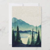 Mountain Wedding Probe Dinner (Rückseite)