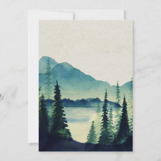 Mountain Wedding Probe Dinner (Rückseite)