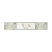 Mountain Wildflower Garden Invitation Belly Band (Flach)