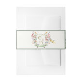 Mountain Wildflower Garden Invitation Belly Band (Vorderseite Beispiel)