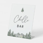 Mountain Winter Party Dusche Chili Bar Sockelschild (Vorderseite)