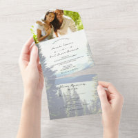 ©Mountain Woodland Forest Lakeside Wedding