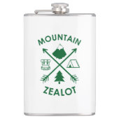 Mountain Zealot Flachmann (Vorderseite)