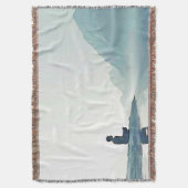 Mountain Zen Friedlich Meditation Design Decke (Vorderseite Vertikal)