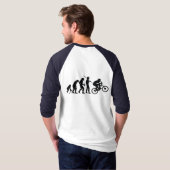 Mountainbike 3/4 shirt//Designed durch BO Jemison T-Shirt (Schwarz voll)